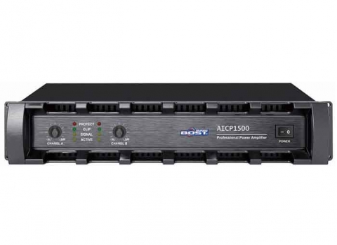 Amplifier công suất 1500W x 2 kênh Bost Audio AICP1500