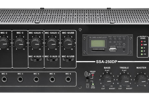 Âm ly kèm trộn công suất 250W SSA-250DP